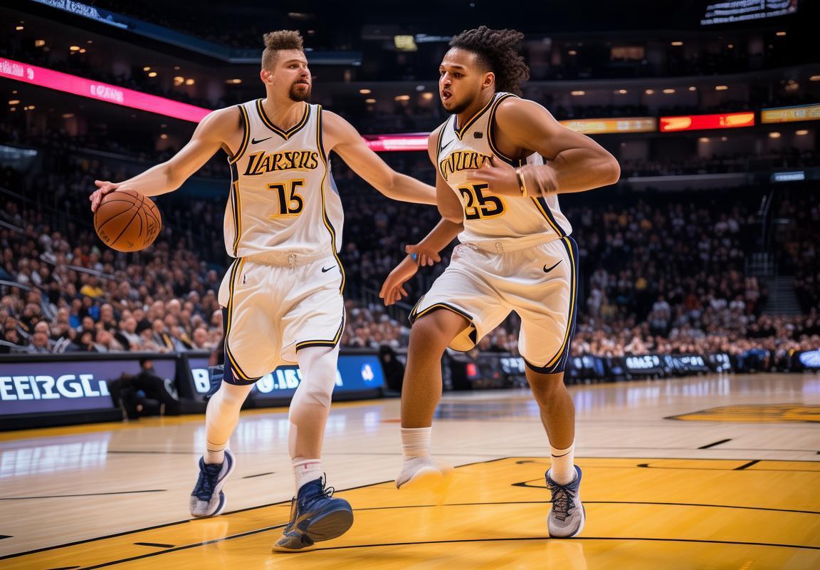 [NBA]约基奇精妙击地 戈登顺势起飞暴扣